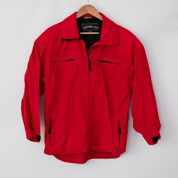 Obermeyer (vintage) Red Shell Women's Jacket - Picture 1 of 16